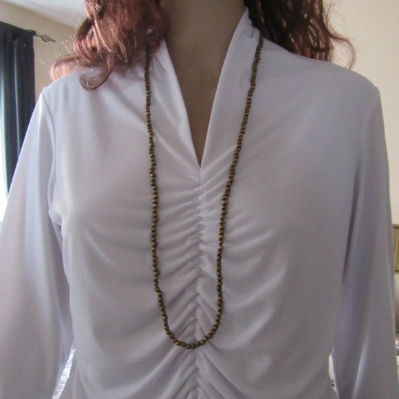 Gold color metal Ball beads - Picture 2 of 9